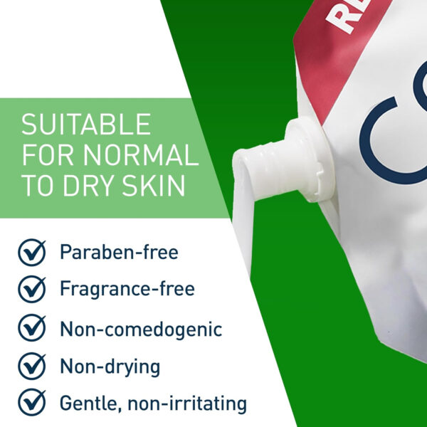 CeraVe Hydrating Facial Cleanser, Moisturizing Face Wash For Dry Skin, Hyaluronic Acid + Ceramides + Glycerin, Hydrating Cleanser For Normal To Dry Skin, National Eczema Association Certified