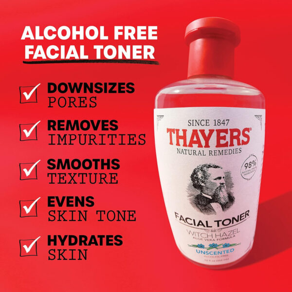 THAYERS pH Balancing Daily Cleanser, Face Wash with Aloe Vera, Gentle and Hydrating Skin Care for Dry, Oily, or Acne Prone Skin, 8 FL Oz.