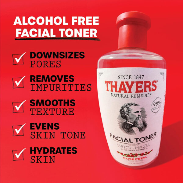 THAYERS pH Balancing Daily Cleanser, Face Wash with Aloe Vera, Gentle and Hydrating Skin Care for Dry, Oily, or Acne Prone Skin, 8 FL Oz.