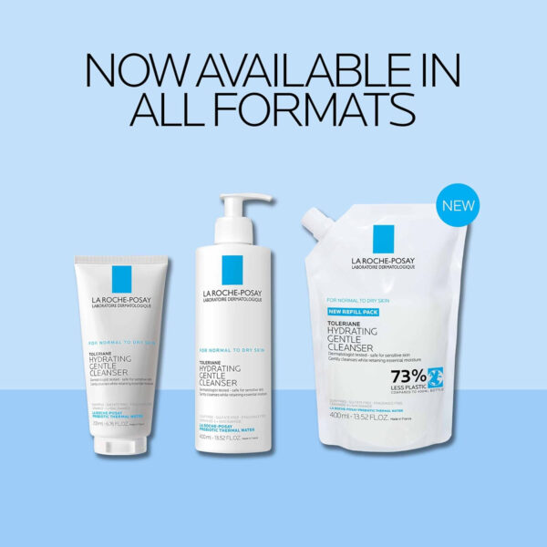 68930e1e1ef50fda9a9b40ba2173070be2d3c71781bb0fb0fdead.jpg La Roche-Posay Toleriane Hydrating Gentle Face Cleanser, Hydrating Facial Cleanser With Niacinamide + Ceramides, Daily Face Wash For Dry Skin To Normal Skin, Sensitive Skin Tested, Fragrance Free