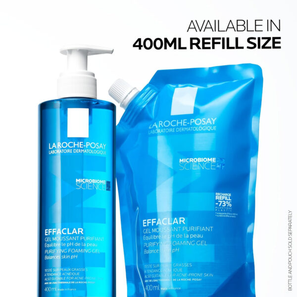 68930e77a6db4fc206f672d5c7cff32f15cabc9275eca94d5e91b.jpg La Roche-Posay Effaclar Purifying Foaming Gel Cleanser for Oily Skin, With Zinc Pidolate To Remove Excess Oil & Shine, Alcohol Free & Oil Free, Face Wash For Oily Skin, Sensitive Skin Tested