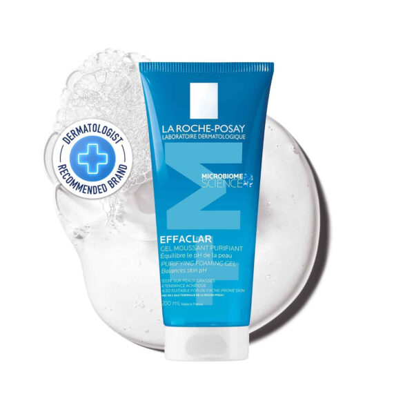 68930e804d54cc59bc24878c25eb36d154f28a68c01e4b383eaba.jpg La Roche-Posay Effaclar Purifying Foaming Gel Cleanser for Oily Skin, With Zinc Pidolate To Remove Excess Oil & Shine, Alcohol Free & Oil Free, Face Wash For Oily Skin, Sensitive Skin Tested
