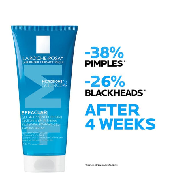 68930e814023ca285e8166c73ec62abfb5c290a8dcbe74f903a82.jpg La Roche-Posay Effaclar Purifying Foaming Gel Cleanser for Oily Skin, With Zinc Pidolate To Remove Excess Oil & Shine, Alcohol Free & Oil Free, Face Wash For Oily Skin, Sensitive Skin Tested
