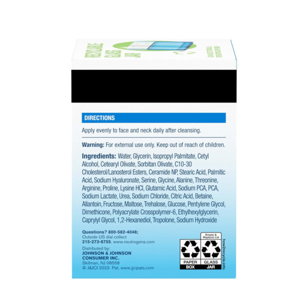 Neutrogena Hydro Boost Gel Cream, 48 Hr Hydration for Normal/Dry Skin, Fragrance Free, Face Moisturizer with Hyaluronic Acid, 1.7 oz. & Trial Size Hydro Boost Hydrating Gel Cleanser, 0.5 fl oz