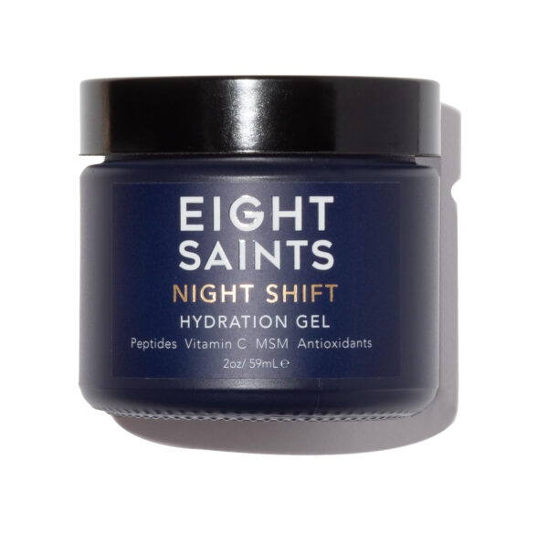 689310db03eda8c0b4ac911fc03faba93179e2f9689d296ffde28.jpg Eight Saints Night Shift Anti-Aging Gel Face Moisturizer, Natural and Organic Anti Wrinkle Night Cream Gel For Face To Reduce Fine Lines and Wrinkles, 2 Ounces