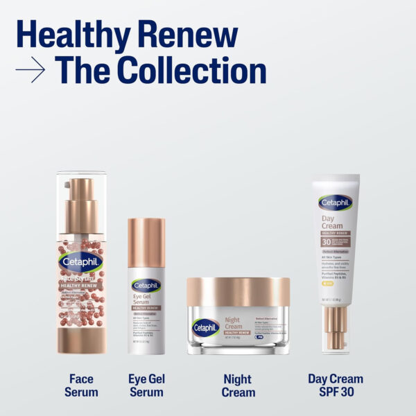 68931114604f548a9bb7d9be083671af0059ff083f3a6df42d1ef.jpg Cetaphil Healthy Renew Skin Tightening Night Cream 1.7 Oz, Wrinkle Repair Cream for Face with Peptides, Retinol Alternative Cream For Sensitive Skin, Fragrance Free
