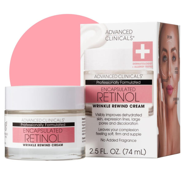 689311a7c0bc0409dcb7910dbc22bbf87a54bac7ef7591207dee7.jpg Advanced Clinicals Collagen Cream Gel-Like Facial Lotion | Collagen Peptide + Hyaluronic Acid Moisturizer For Face Helps Hydrate Dry Skin & Improve Appearance Of Wrinkles & Fine Lines, 2 Fl Oz