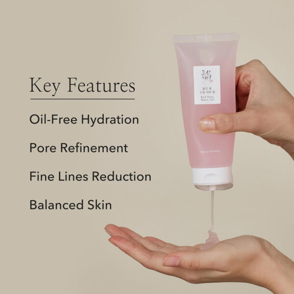 689311e9b900edca668c425a51bcabe4db7feb79d0f63042630ce.jpg Beauty of Joseon Red Bean Water Gel Hydrating Peptide Hydro Boost Moisturizer for Acne Prone Dry Skin, Korean Skin Care for Men and Women, 100ml, 3.38 fl.oz