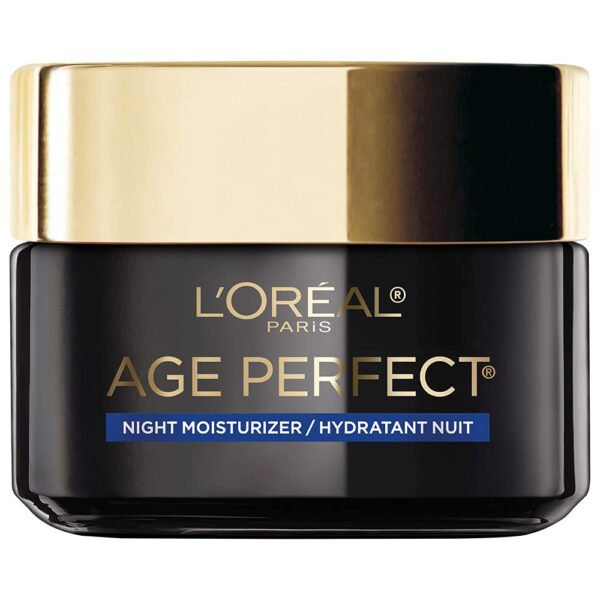 L'Oreal Paris Age Perfect Collagen Expert Anti-Aging, Anti-Wrinkle Night Moisturizer 2.5 oz