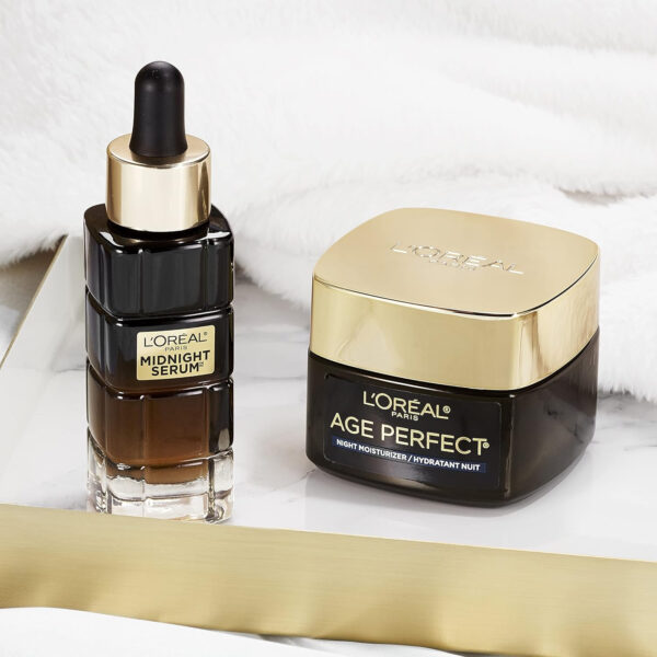 L'Oreal Paris Age Perfect Collagen Expert Anti-Aging, Anti-Wrinkle Night Moisturizer 2.5 oz