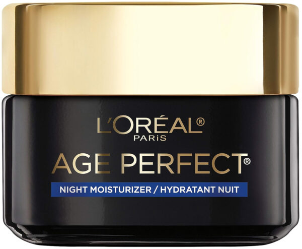 L'Oreal Paris Age Perfect Collagen Expert Anti-Aging, Anti-Wrinkle Night Moisturizer 2.5 oz