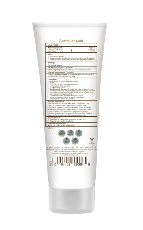 689312e5ce3f53884aae249092bb559849e29d4c7cb17b2540597.jpg Australian Gold Botanical SPF 50 Tinted Mineral Sunscreen for Face, Non-Chemical BB Cream, Water-Resistant, Matte Finish, For Sensitive Facial Skin, Medium to Tan Skin Tones, 3 FL Oz