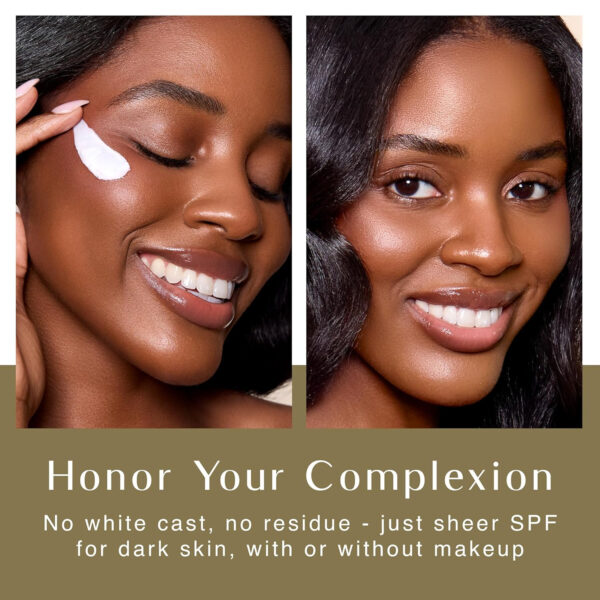 Make It Matte SPF 45 - Clear Face Sunscreen - No White Residue, Broad Spectrum, Matte Finish, Vegan (Ships with Black or Gold Cap)