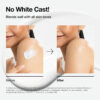 Anua Zero-Cast Moisturizing Finish Sunscreen,SPF 50, Glow Natural Sunscreen,No White cast, Hyaluronic Acid, Niacinamide sun block for face,Oil-Free, Oxybenzone free, Travel Essential (50ml/1.69fl.oz)