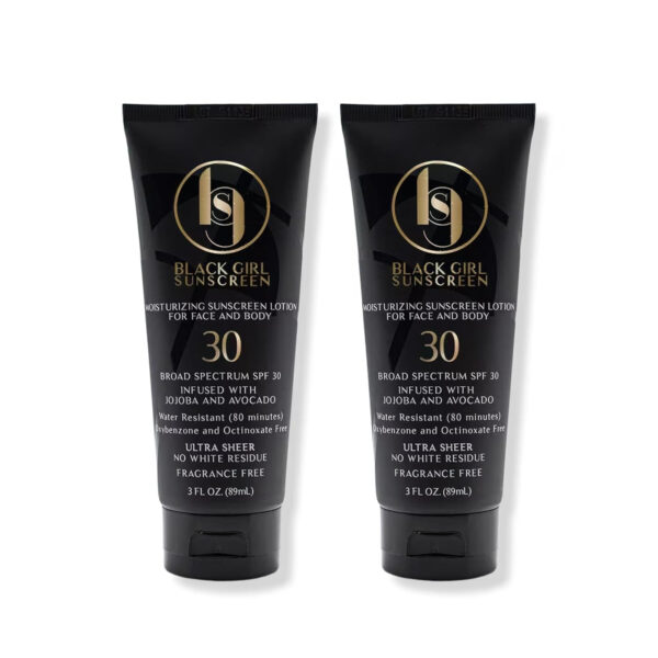 6893136088e83f2ecedfe040f9f6b11b8ced0f2cada66ae5837d0.jpg Face & Body Moisturizing Sunscreen Lotion SPF 30, No White-Residue for Melanin Rich Skin (2 Fl. Oz.)