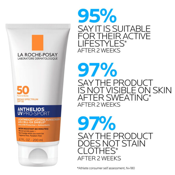689313b3a7d541ea2af8bc8d1023676a38a173edd29422adad634.jpg La Roche-Posay Anthelios Sunscreen SPF 50, Ultra-Light Fluid Broad Spectrum SPF 50, Face Sunscreen with Titanium Dioxide Mineral, Lightweight & Fast-Absorbing, Oil-Free, Matte Finish