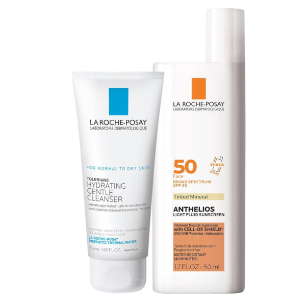 689313c8c5ae3ba2ef9a26bc4b4fb0b14170e19652e3a041183b7.jpg La Roche-Posay Anthelios Sunscreen SPF 50, Ultra-Light Fluid Broad Spectrum SPF 50, Face Sunscreen with Titanium Dioxide Mineral, Lightweight & Fast-Absorbing, Oil-Free, Matte Finish