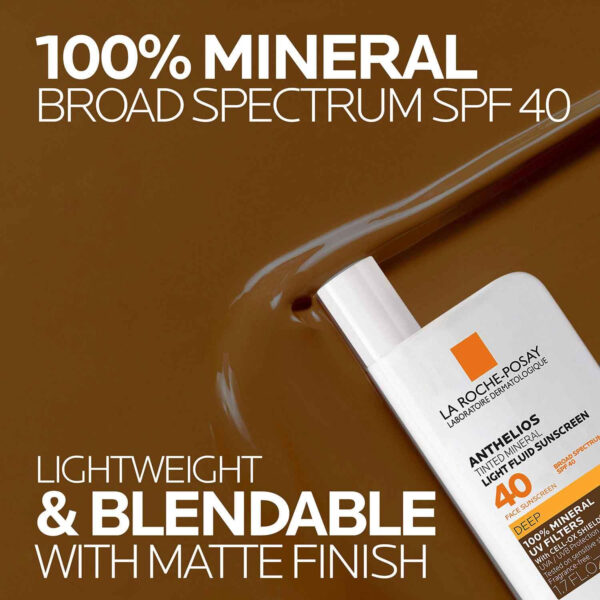 689313d0ecd50f07aadd398ed135a0689747bbcf9e3b23c9687ac.jpg La Roche-Posay Anthelios Sunscreen SPF 50, Ultra-Light Fluid Broad Spectrum SPF 50, Face Sunscreen with Titanium Dioxide Mineral, Lightweight & Fast-Absorbing, Oil-Free, Matte Finish