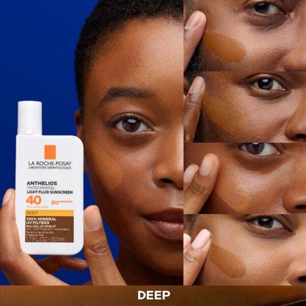 689313d1d63f5b7d52d45c3638832d59bd803d67c982576ba3342.jpg La Roche-Posay Anthelios Sunscreen SPF 50, Ultra-Light Fluid Broad Spectrum SPF 50, Face Sunscreen with Titanium Dioxide Mineral, Lightweight & Fast-Absorbing, Oil-Free, Matte Finish