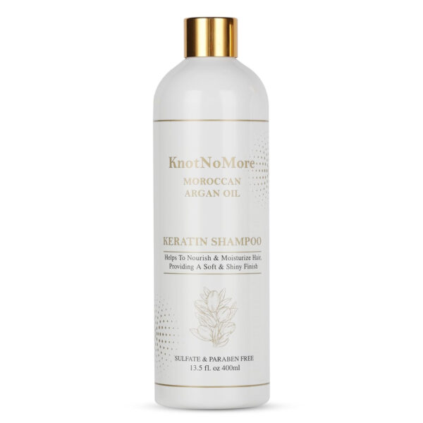 Keratin Treatment | Anti-Dandruff & Moisturizing Shampoo | Volumizing & Smoothing for Curly, Frizzy Hair | Sulfate & Paraben Free | All Types