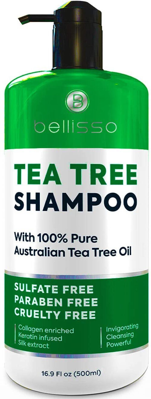 6893164d843a244f933b134fc9a1a74d807d6acac06ceede810bc.jpg Tea Tree Oil Shampoo - Sulfate and Paraben Free with Collagen Keratin - Ideal for Women and Men with Oily Hair and Scalp Buildup - Anti Dandruff Treatment for Itchy, Dry Scalps – Salon Grade Products