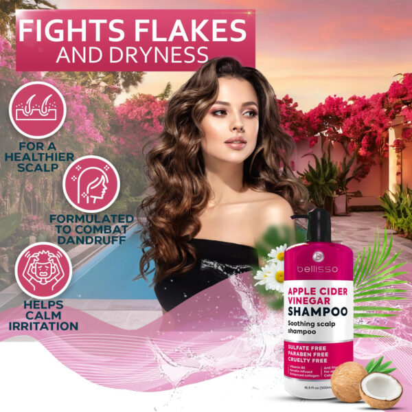 Tea Tree Oil Shampoo - Sulfate and Paraben Free with Collagen Keratin - Ideal for Women and Men with Oily Hair and Scalp Buildup - Anti Dandruff Treatment for Itchy, Dry Scalps – Salon Grade Products