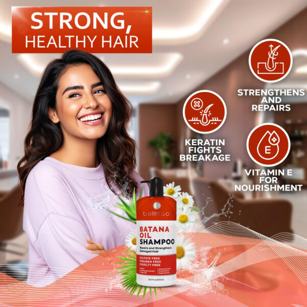 Tea Tree Oil Shampoo - Sulfate and Paraben Free with Collagen Keratin - Ideal for Women and Men with Oily Hair and Scalp Buildup - Anti Dandruff Treatment for Itchy, Dry Scalps – Salon Grade Products