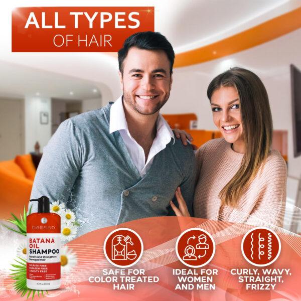 Tea Tree Oil Shampoo - Sulfate and Paraben Free with Collagen Keratin - Ideal for Women and Men with Oily Hair and Scalp Buildup - Anti Dandruff Treatment for Itchy, Dry Scalps – Salon Grade Products