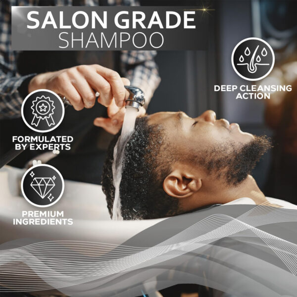 Tea Tree Oil Shampoo - Sulfate and Paraben Free with Collagen Keratin - Ideal for Women and Men with Oily Hair and Scalp Buildup - Anti Dandruff Treatment for Itchy, Dry Scalps – Salon Grade Products