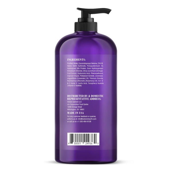 Botanic Hearth Tea Tree Shampoo, Vitamin C, Peppermint, Lavender And Rosemary Oil, Fights Dandruff And Dry Scalp, 16 Fl Oz