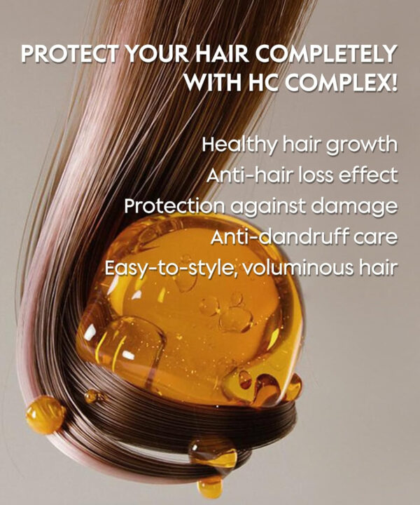 COMPLEX 100% Herbal Hair Serum and Anti Dandruff Shampoo Set - Hair Strengthening, Nourishing Serum for Damaged Hair - Hydrating Hair Care for Dandruff Hair - Hair Regrowth Treatment