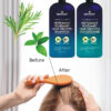 68931769046abd59207a34c0629755264c89d5ca3d7048bd19d65.jpg First Botany, Peppermint Rosemary Hair Regrowth and Anti Hair Loss Shampoo and Conditioner Set - Daily Hydrating, Detoxifying, Volumizing Shampoo and Fights Dandruff For Men and Women 16 fl oz x 2