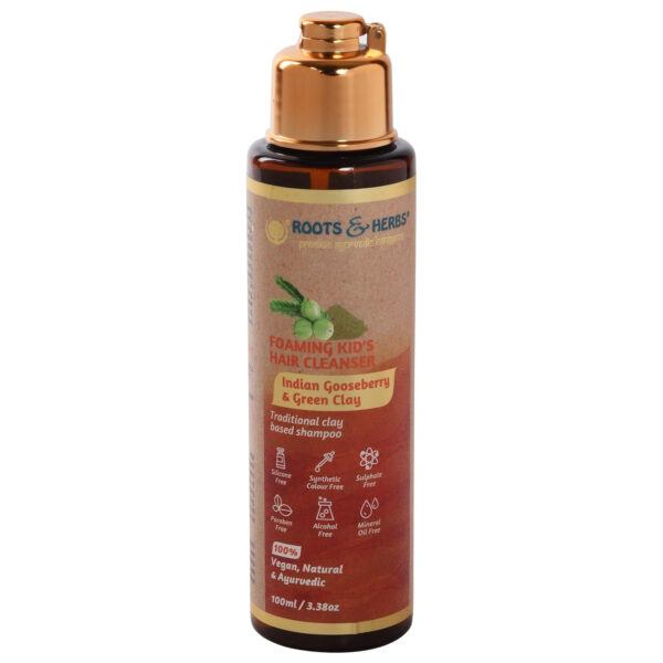 6893177e45bd2b22bf7abcd8c7d10d971a5bb47a1b1452209624d.jpg ROOTS AND HERBS Vegan Jatamansi Hair Shampoo - Volume Hair Treatment Cleanser for growth, oily scalp, keratherapy, protecting coloured hair - Organic Anti-Dandruff Formula with itch relief 6.76 oz