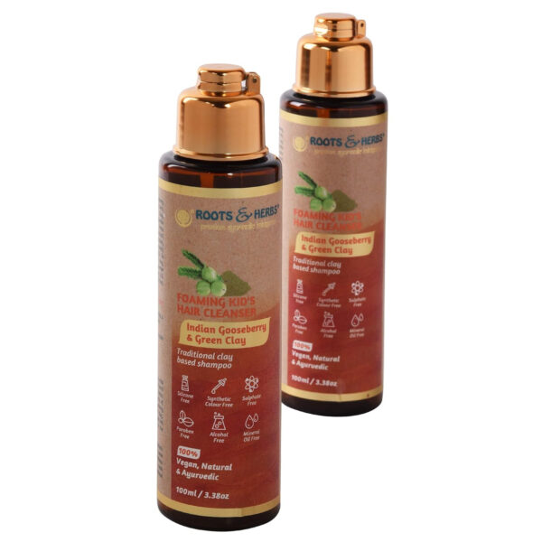 6893177f3fcb5eac5c491bedc5aa81218042e8cfc66879d4a101e.jpg ROOTS AND HERBS Vegan Jatamansi Hair Shampoo - Volume Hair Treatment Cleanser for growth, oily scalp, keratherapy, protecting coloured hair - Organic Anti-Dandruff Formula with itch relief 6.76 oz