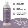 689317a0092392c14c4db77a45be37ee95759691bbaa10ece8fd1.jpg Sage and Rosemary Shampoo Sulfate Free - Sage Oil Clarifying Shampoo for Build Up and Scalp Moisturizer - Oily Hair Shampoo for Greasy Hair and Dry Scalp Treatment with Essential Oils for Hair
