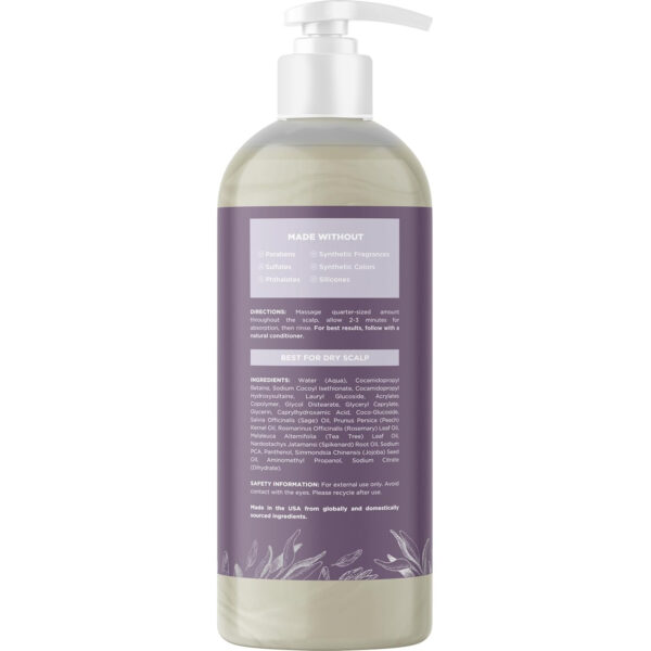 689317adaa128b4c1020681daa6b89ee6840da600352b155154a6.jpg Sage and Rosemary Shampoo Sulfate Free - Sage Oil Clarifying Shampoo for Build Up and Scalp Moisturizer - Oily Hair Shampoo for Greasy Hair and Dry Scalp Treatment with Essential Oils for Hair