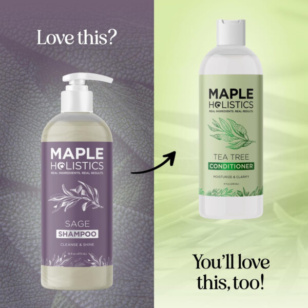 689317af96f3ebd68a2e7153e1e5d2b9184796b7d988460027a40.jpg Sage and Rosemary Shampoo Sulfate Free - Sage Oil Clarifying Shampoo for Build Up and Scalp Moisturizer - Oily Hair Shampoo for Greasy Hair and Dry Scalp Treatment with Essential Oils for Hair