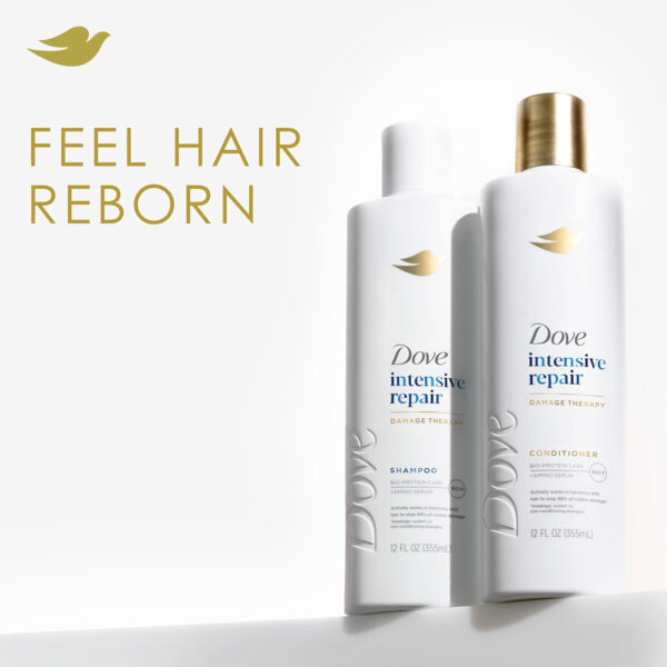 Dove Shampoo Intensive Repair for Damaged Hair with Bio-Protein Care Technology and Amino Serum 28 Fl Oz