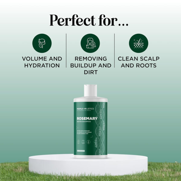 68931854882c1d0cdf7dd1f66c3b6b6c861ff8fc772868282c297.jpg Volumizing Biotin and Rosemary Shampoo - Vegan Rosemary Biotin Shampoo for Thinning Hair for Women and Men with Nourishing B Vitamins & Tea Tree Oil - Paraben Silicone & Sulfate Free (16 Fl Oz)