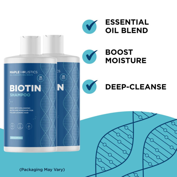 6893185c2ae125220a80f98d3967fcd28bf590f0a6c1cfc583e22.jpg Volumizing Biotin and Rosemary Shampoo - Vegan Rosemary Biotin Shampoo for Thinning Hair for Women and Men with Nourishing B Vitamins & Tea Tree Oil - Paraben Silicone & Sulfate Free (16 Fl Oz)