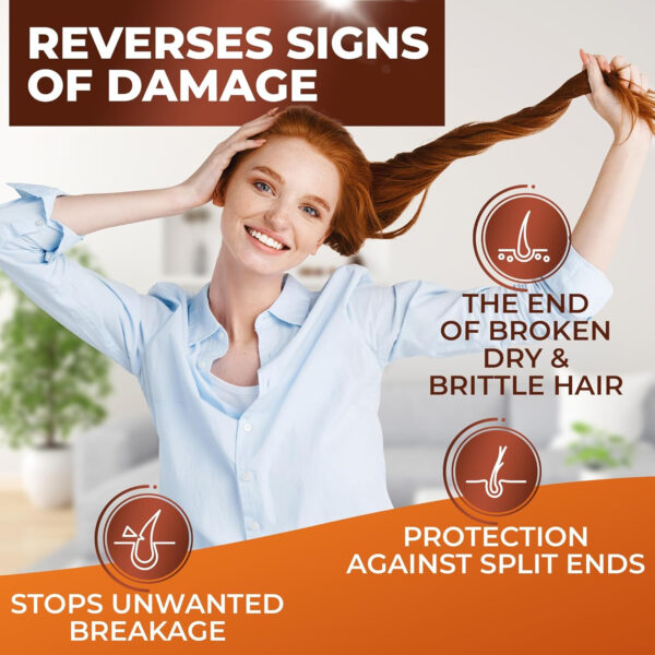 6893191fa54f31ab98c8dc89e8a46d4dd64b06b85b6884773a67f.jpg Moroccan Argan Oil Shampoo and Conditioner Set - Sulfate Free, Anti Frizz Hydrating Care for Women - Deep Moisturizing Treatment for Color, Keratin Treated, Curly, Damaged and Dry Hair
