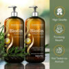 MAJESTIC PURE Apple Cider Vinegar Shampoo and Avocado Coconut Conditioner Set - Restores Shine & Reduces Itchy Scalp, Dandruff & Frizz - Sulfate Free, for All Hair Types, Men and Women - 2 x 16 fl oz