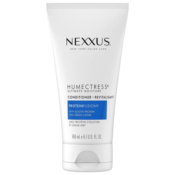 Nexxus Humectress Moisturizing Conditioner Ultimate Moisture for Dry Hair Moisturizing ProteinFusion with Elastin Protein and Green Caviar 33.8 oz