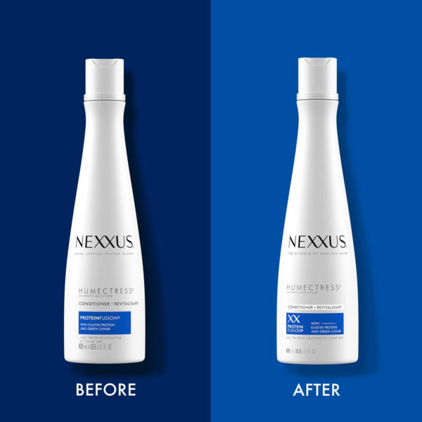 Nexxus Humectress Moisturizing Conditioner Ultimate Moisture for Dry Hair Moisturizing ProteinFusion with Elastin Protein and Green Caviar 33.8 oz