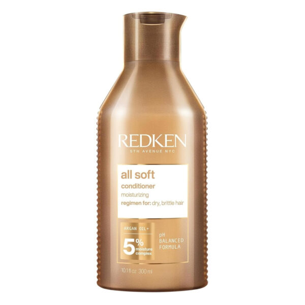 Redken All Soft Conditioner | Moisturizes and Deeply Hydrates| Softens, Smooths, and Adds Shine