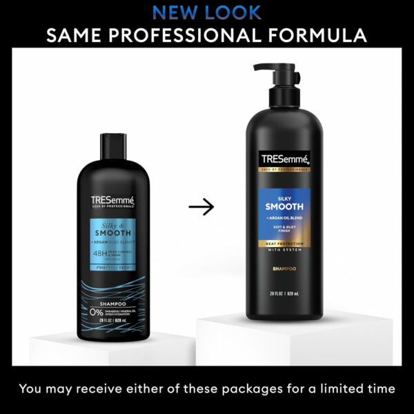 TRESemmé Silky & Smooth Anti-Frizz Conditioner for Frizzy Hair Formulated With Pro Style Technology 28 Fl oz