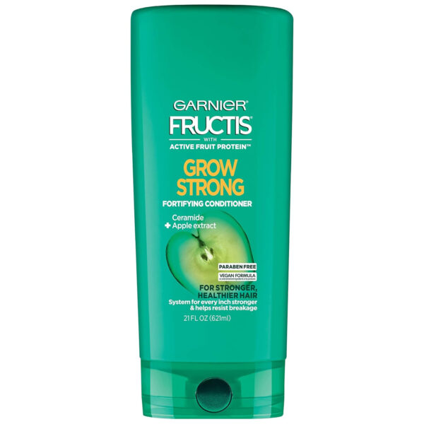 68931c093b12b619870d62b32c56713f3524fdfb37ad269fa1118.jpg Garnier Fructis Grow Strong Conditioner, 33.8 Fl Oz, 1 Count (Packaging May Vary)