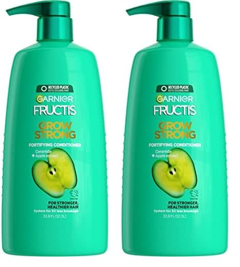 68931c0d0b4f4b43ba9f2d4b107e1c4141fc97336fd3e820929f4.jpg Garnier Fructis Grow Strong Conditioner, 33.8 Fl Oz, 1 Count (Packaging May Vary)