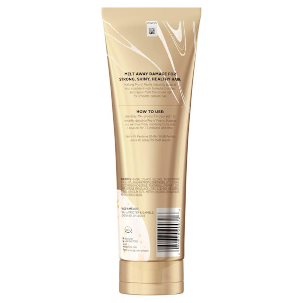 68931c2d74ae32e21f3d0f0d1f80d03aacc915fc9ae8dca1a85cd.jpg Pantene Miracle Rescue Deep Conditioner with Melting Pro-V Pearls - For Dry, Damaged, or Color-Treated Hair - Intense Moisture & Repair - 8.0 Oz
