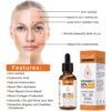 Premium 20% Vitamin C Serum For Face with Hyaluronic Acid, Retinol & Amino Acids - Boost Skin Collagen,Hydrate & Plump Skin, Anti Aging & Wrinkle Facial Serum 60ml